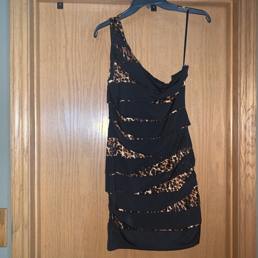Medium animal print dress